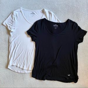 Hollister Easy T-Shirt Bundle in Black & White